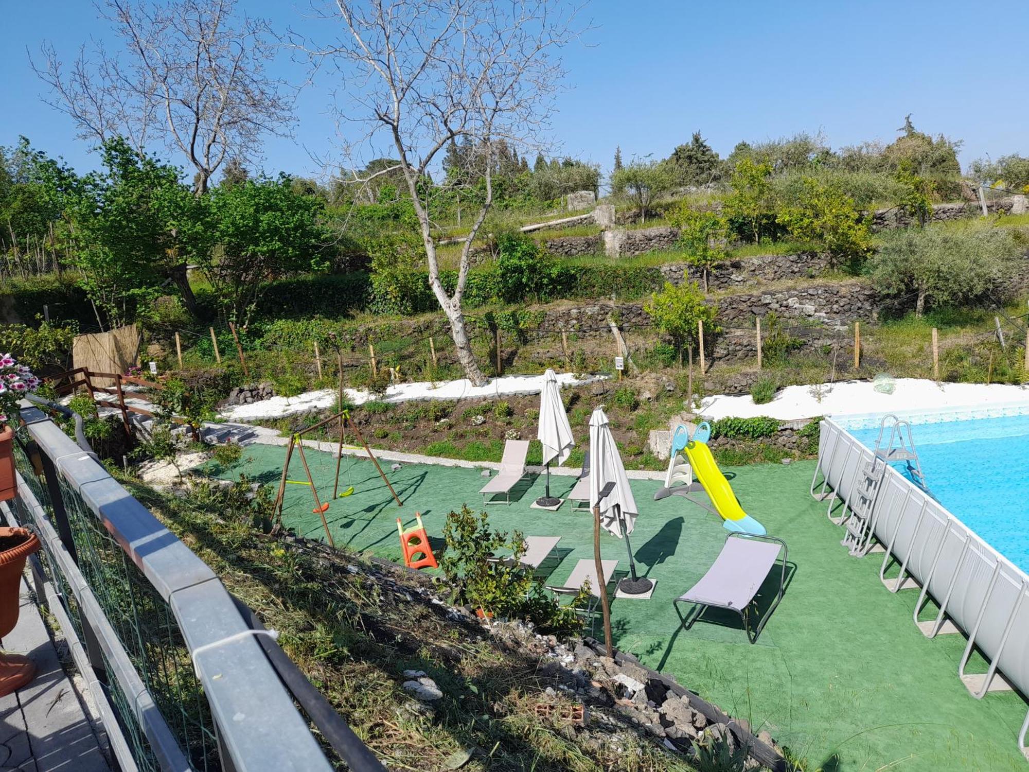 הוילה זפראנה אטניאה Sikelia Etna House מראה חיצוני תמונה