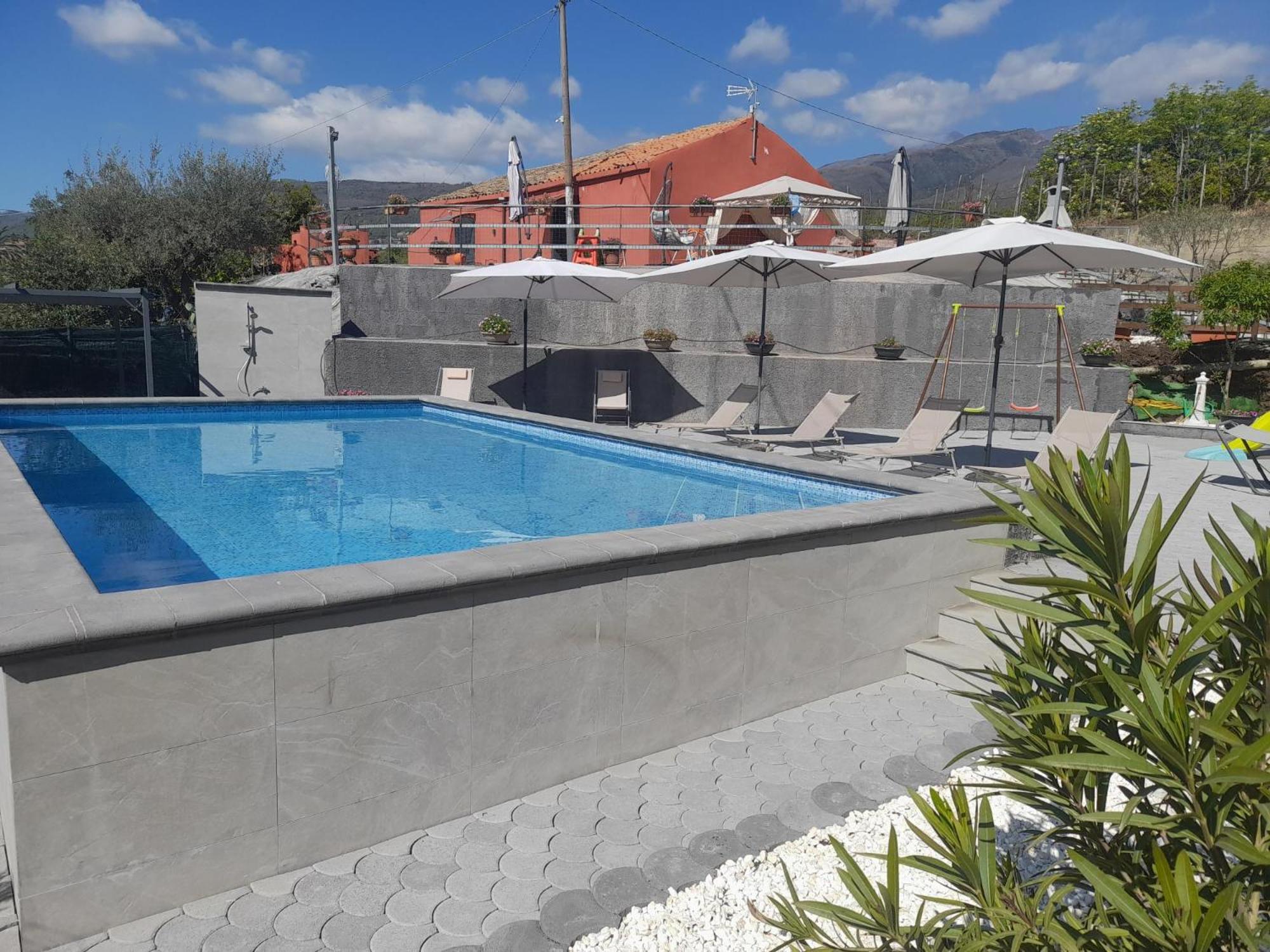 הוילה זפראנה אטניאה Sikelia Etna House מראה חיצוני תמונה