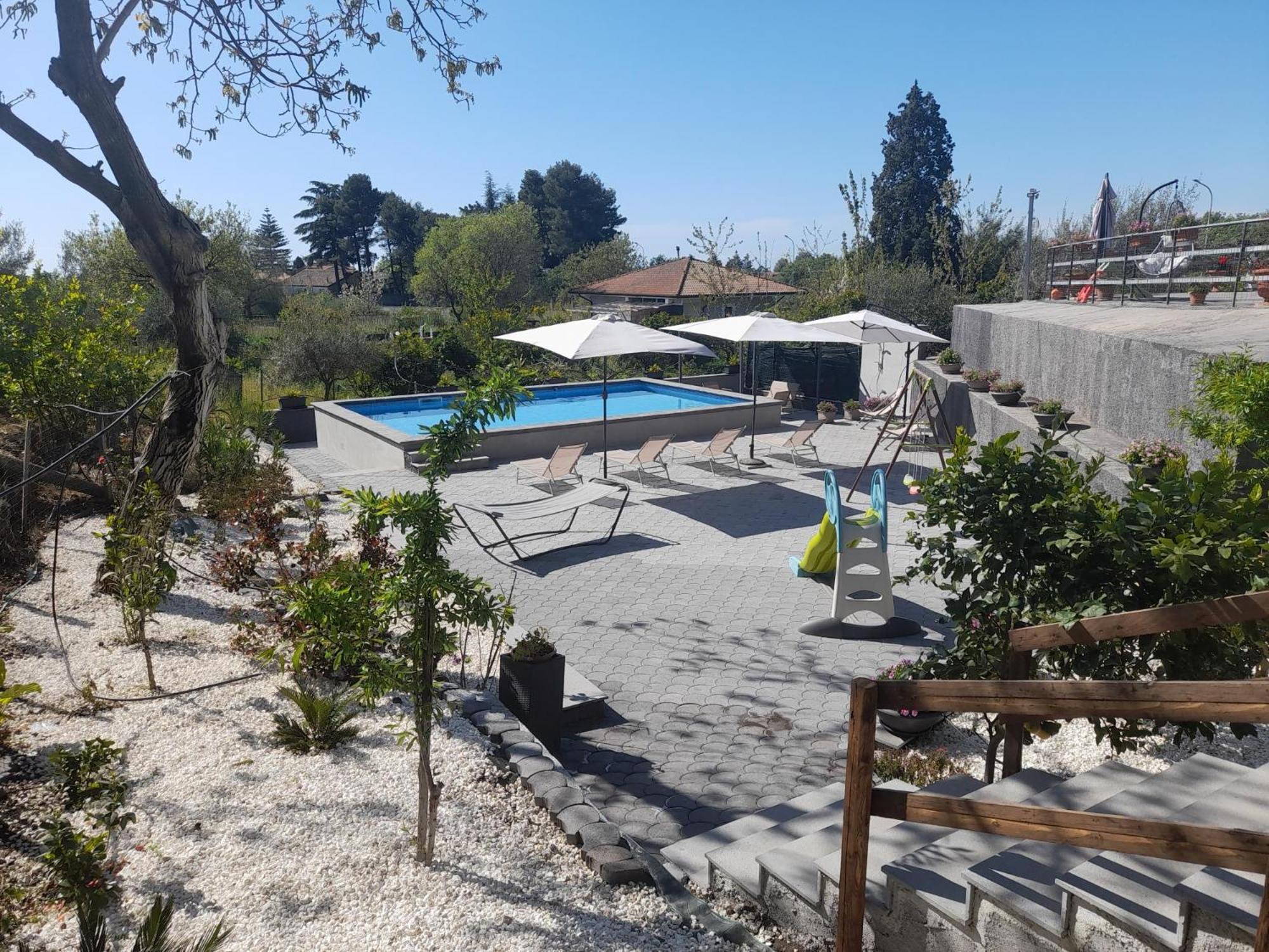 הוילה זפראנה אטניאה Sikelia Etna House מראה חיצוני תמונה