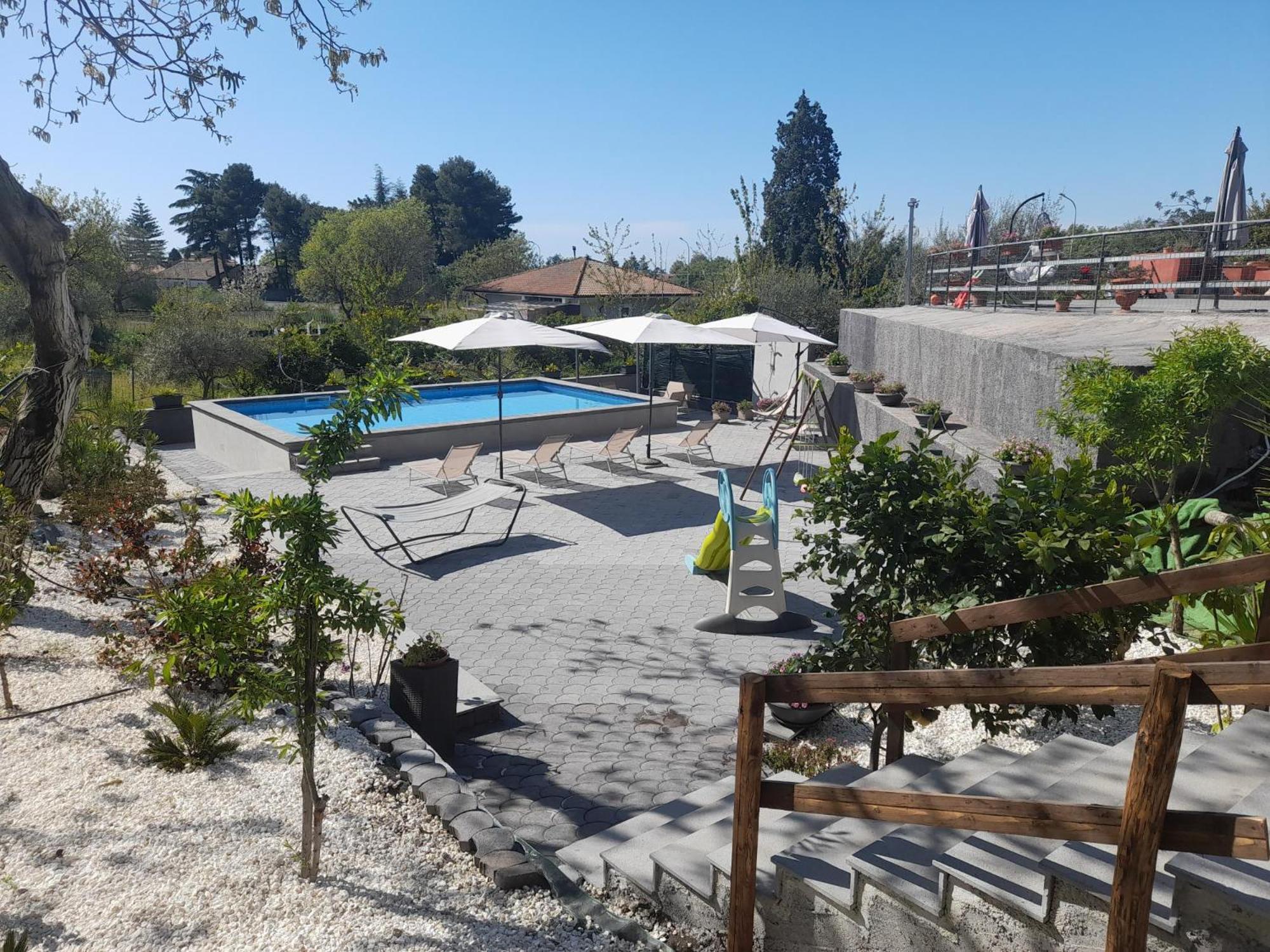 הוילה זפראנה אטניאה Sikelia Etna House מראה חיצוני תמונה